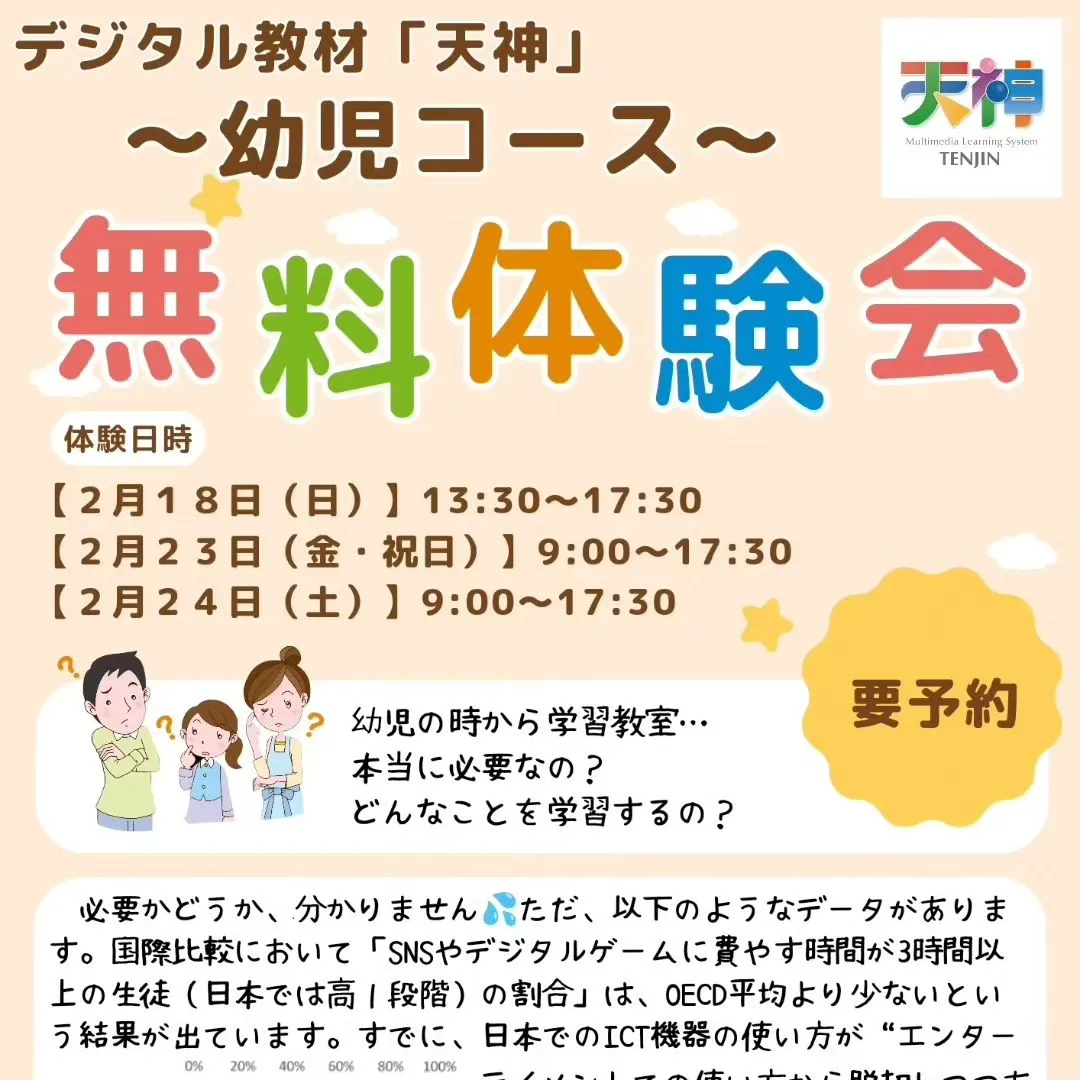 学年末試験直前はどこの塾もテスト対策な日曜日はトリプル5の日...