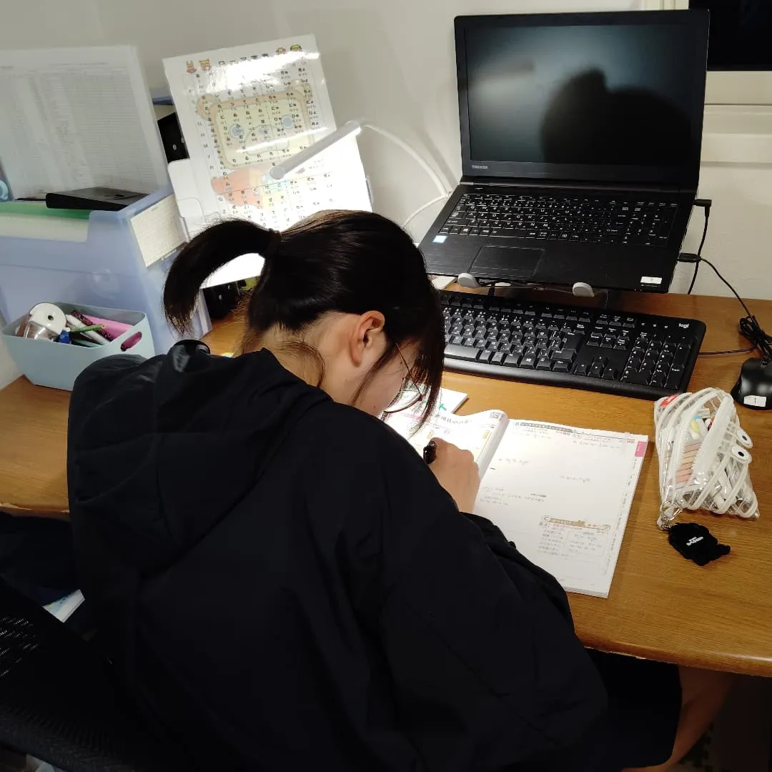 『連休明けたらテスト…イヤ…』といいつつがんばる子多数の木曜...