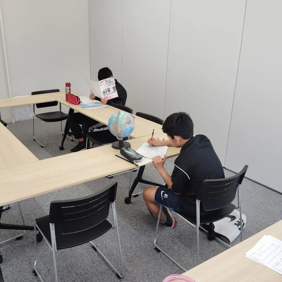 安岡小運動会終了後の13:00〜は定期テスト自主学習会の日！...