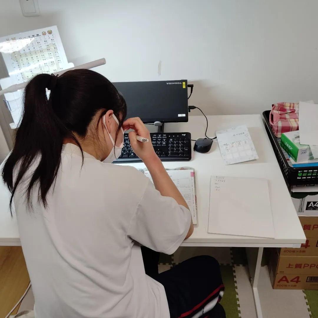 いよいよ期末テスト１週間前！（の学校もある）月曜日19:40...