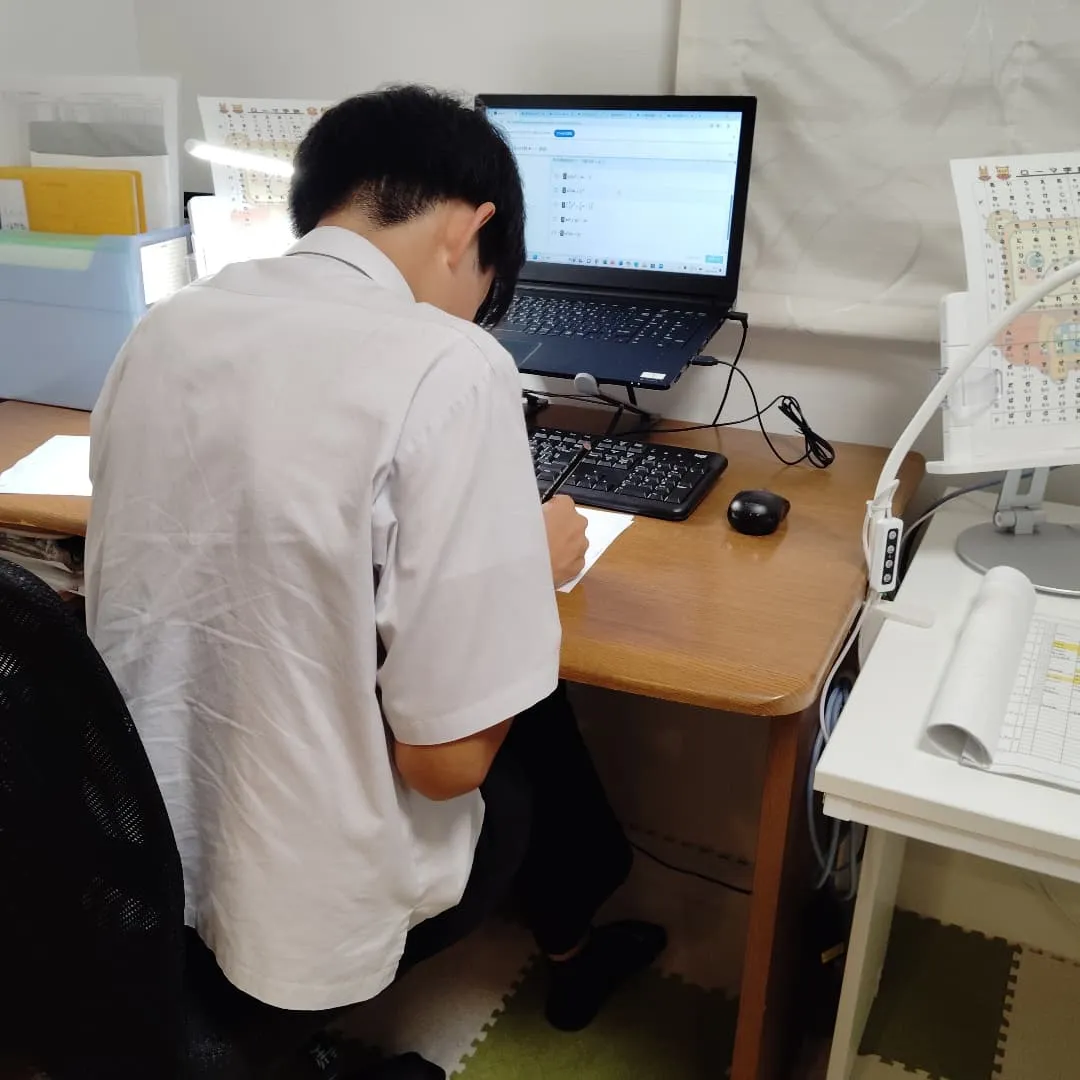 ８月最後の授業。