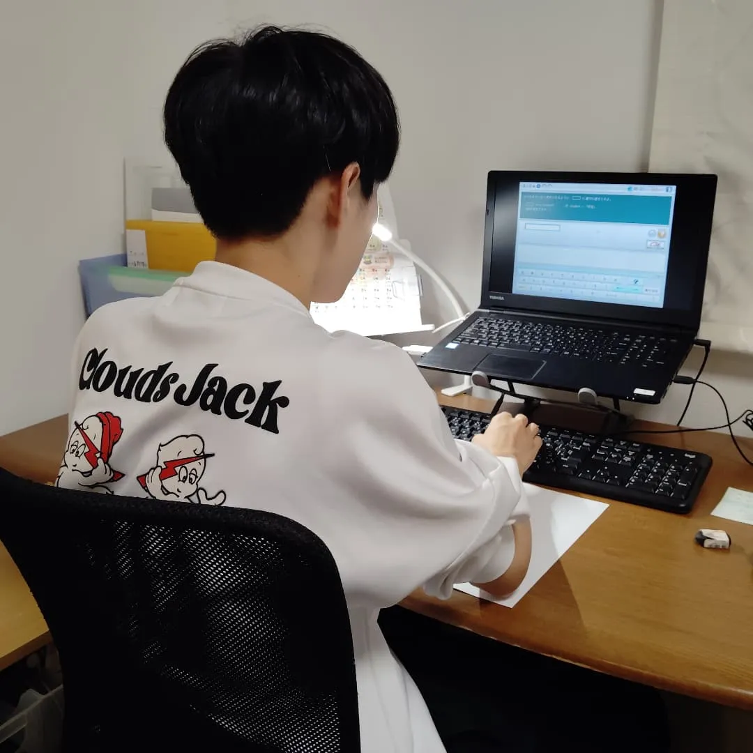 ８月最後の授業。