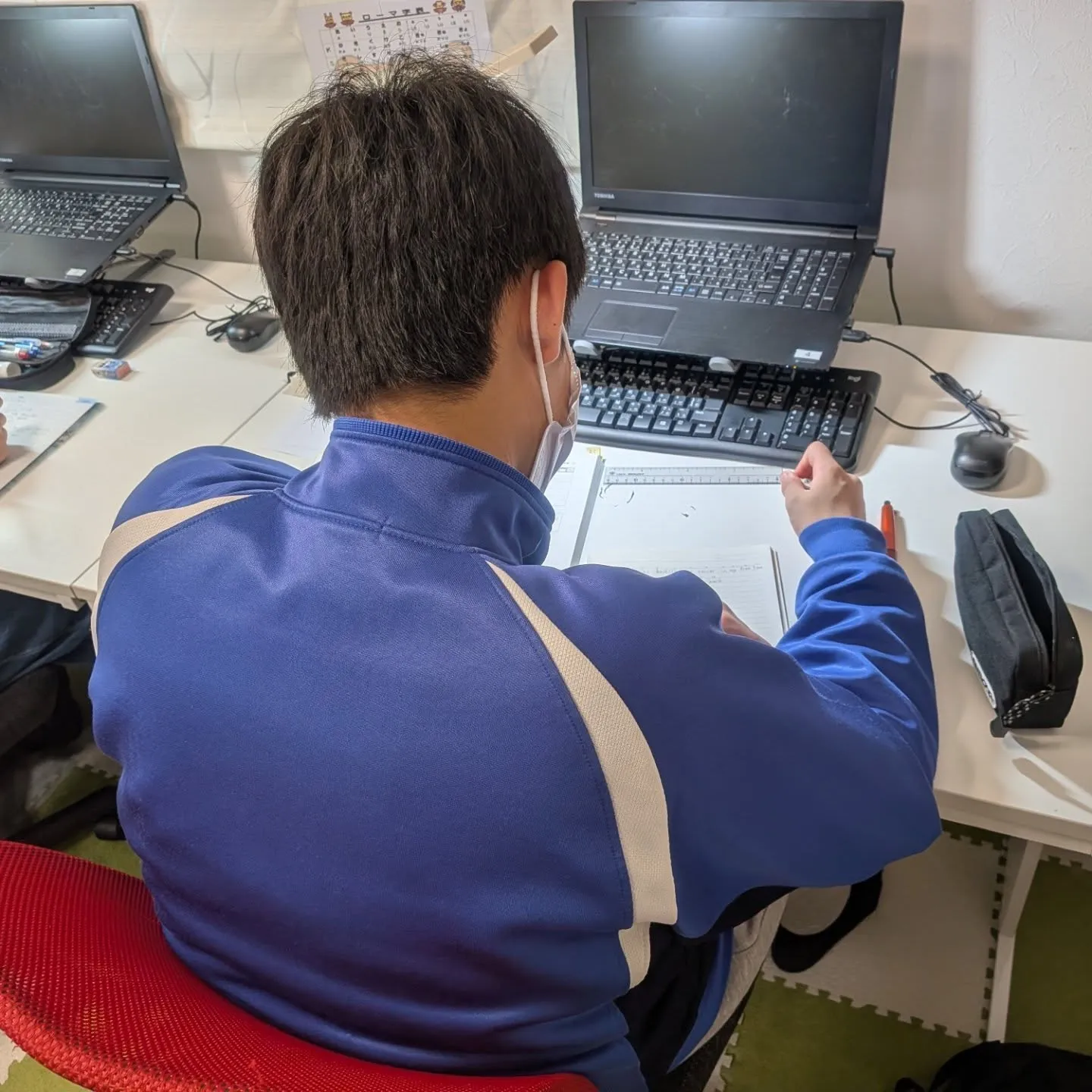 ワーク３周目で定着を図る！木曜日17:20〜は学習教室edu...