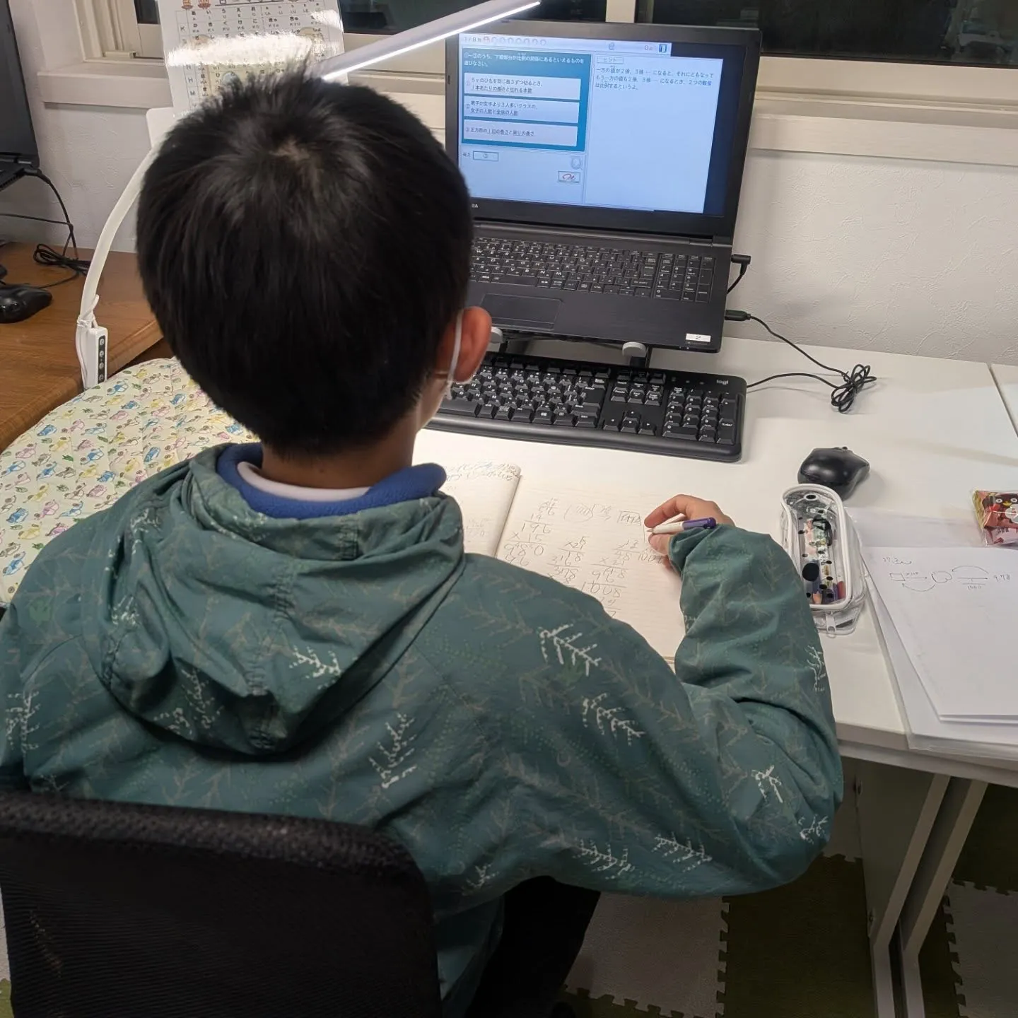 ワーク３周目で定着を図る！木曜日17:20〜は学習教室edu...