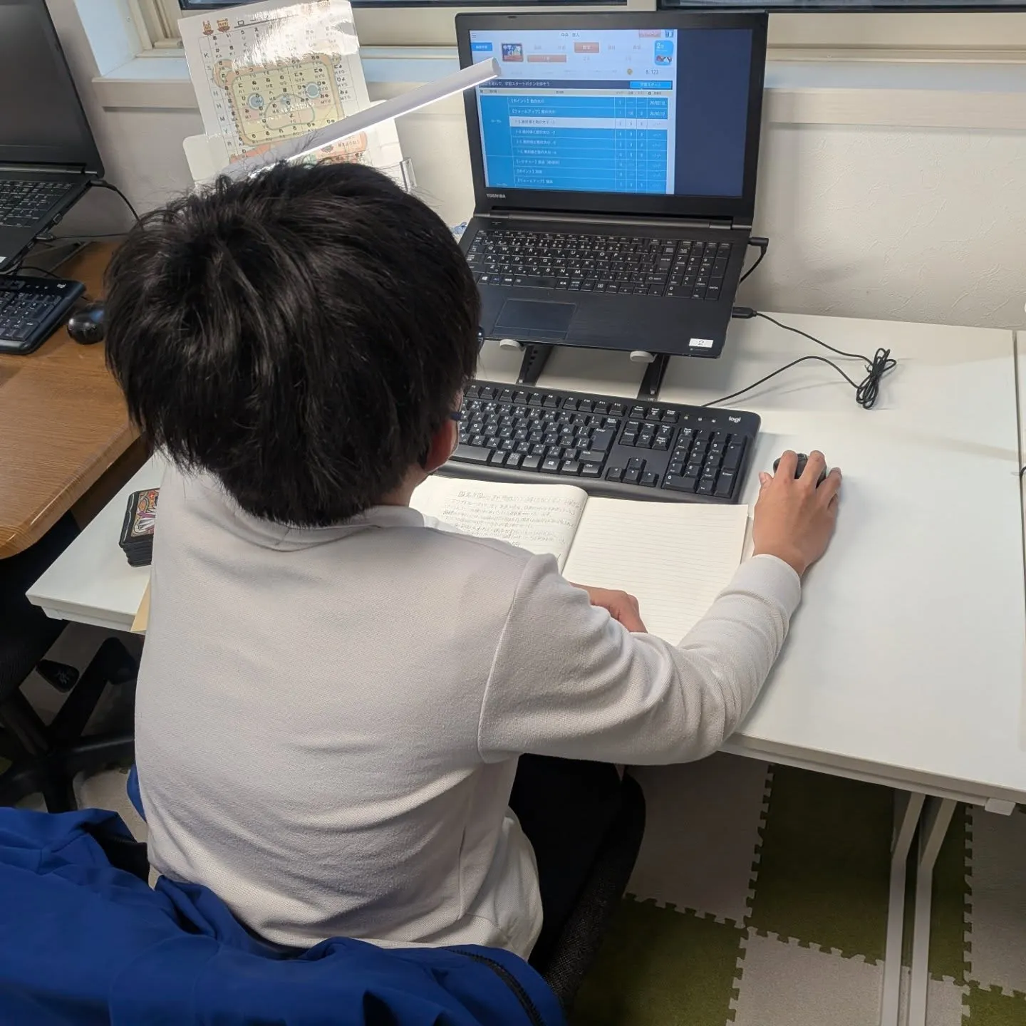 ワーク３周目で定着を図る！木曜日17:20〜は学習教室edu...