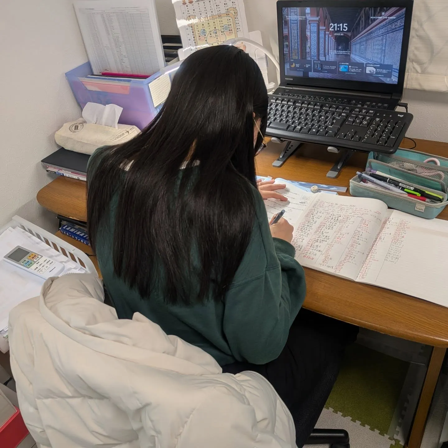 ワーク３周目で定着を図る！木曜日17:20〜は学習教室edu...