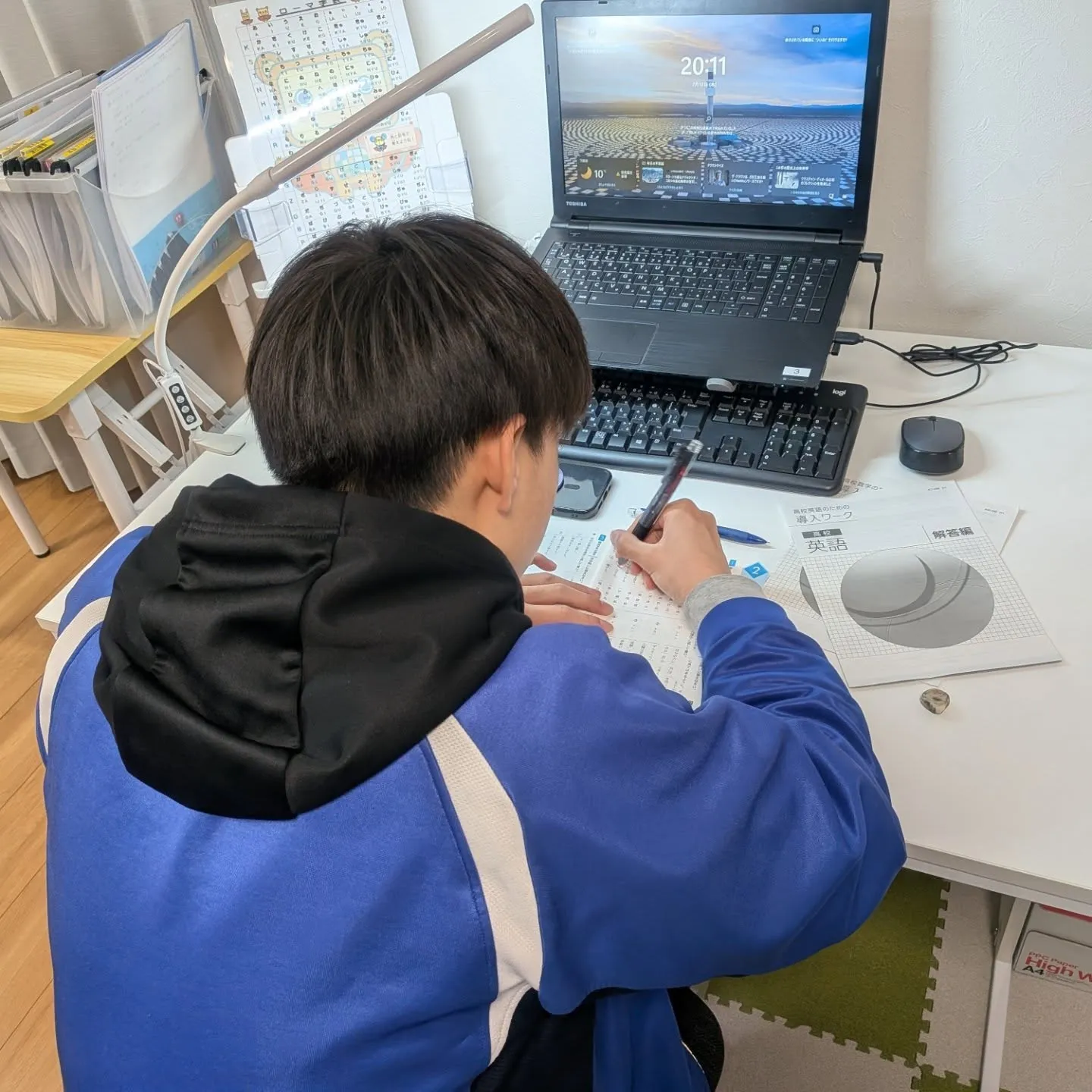 ワーク３周目で定着を図る！木曜日17:20〜は学習教室edu...