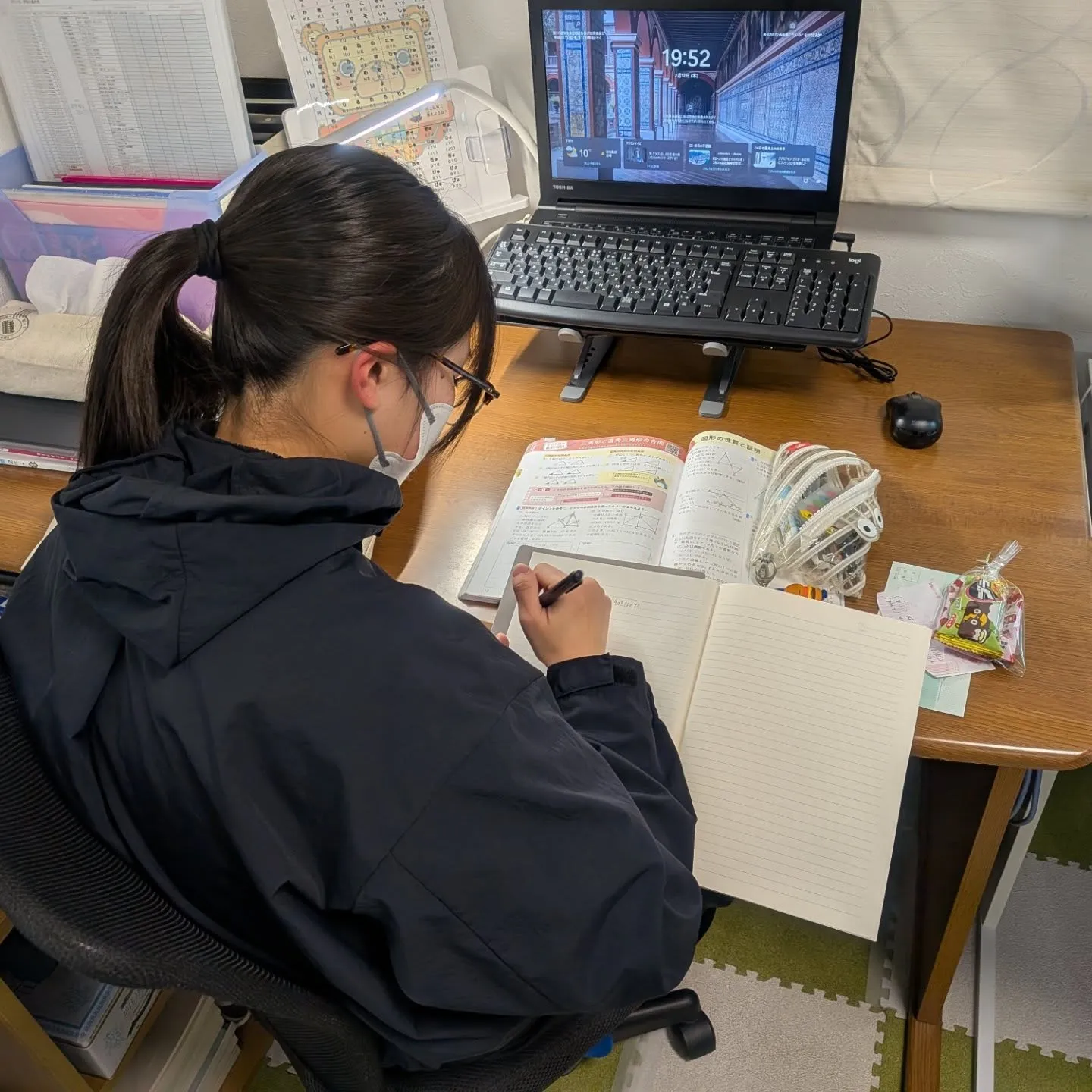 ワーク３周目で定着を図る！木曜日17:20〜は学習教室edu...