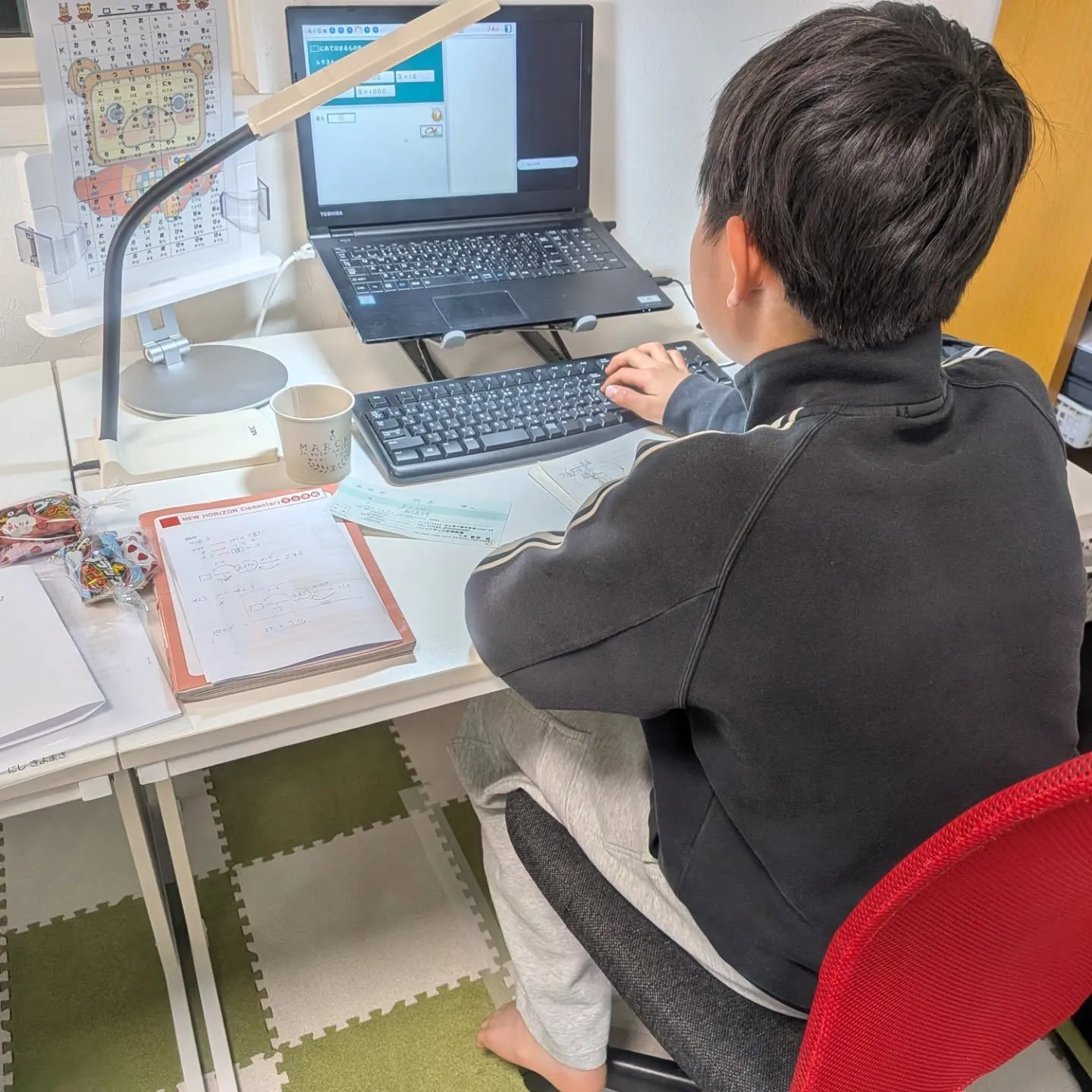 ワーク３周目で定着を図る！木曜日17:20〜は学習教室edu...