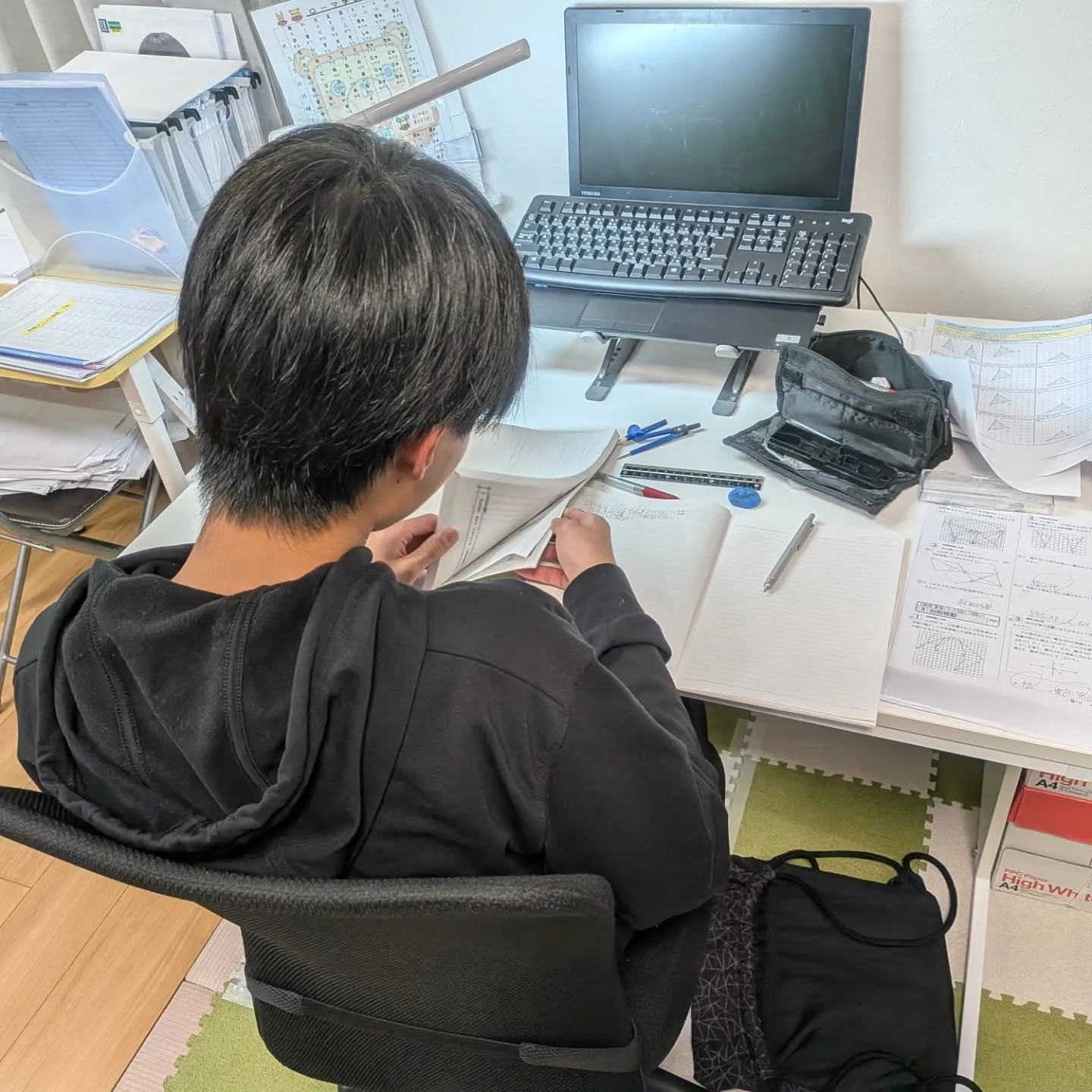 学年末テストが始まりました！火曜日16:20〜は学習教室ed...