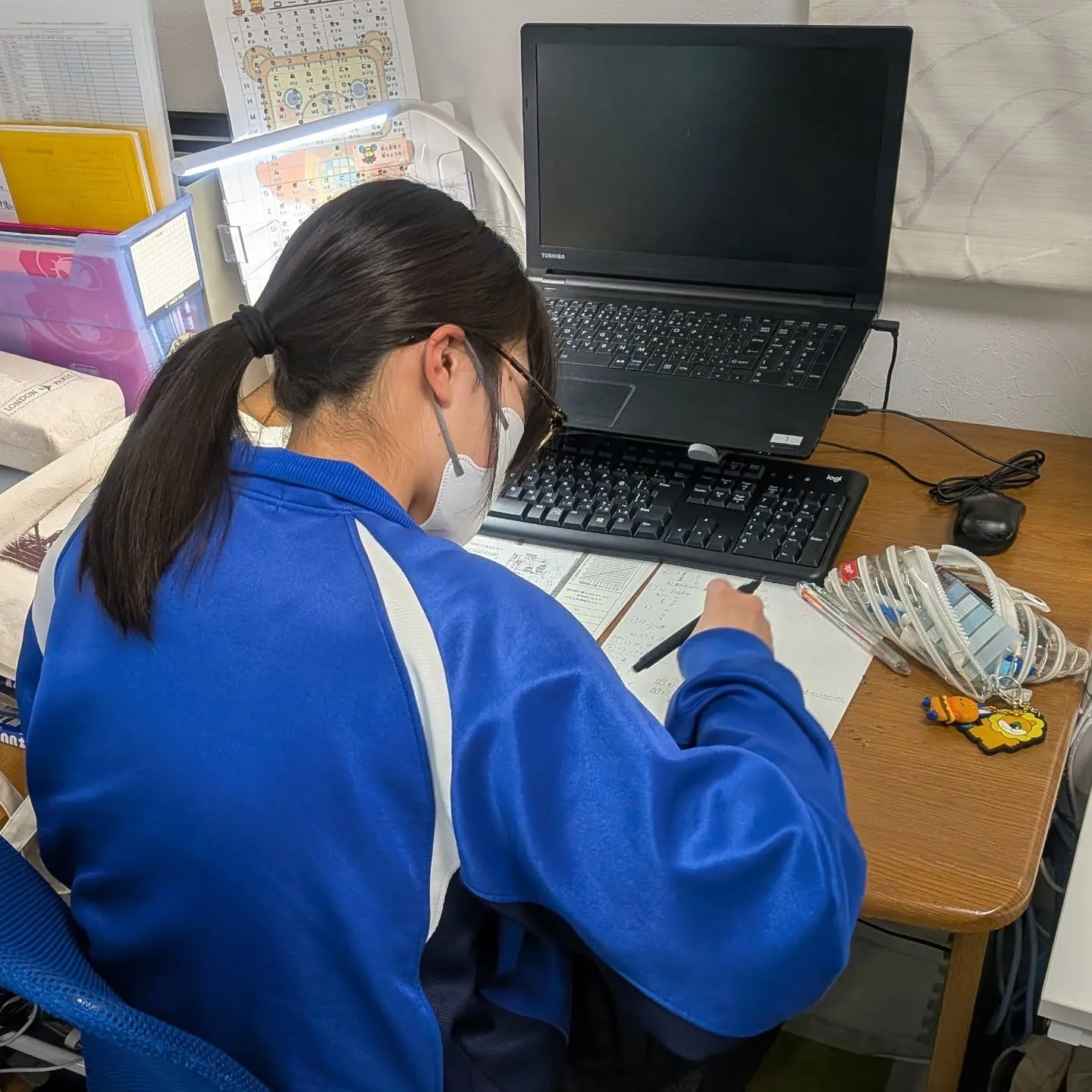 テストで成長する私。