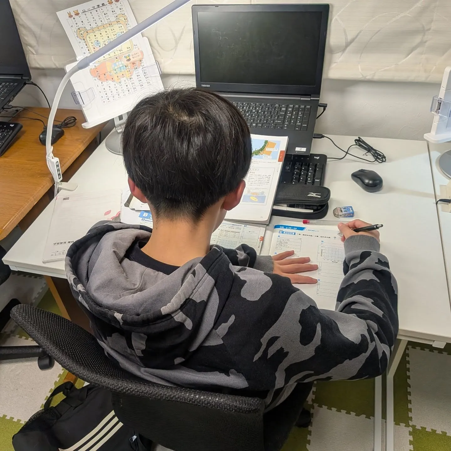 テストで成長する私。