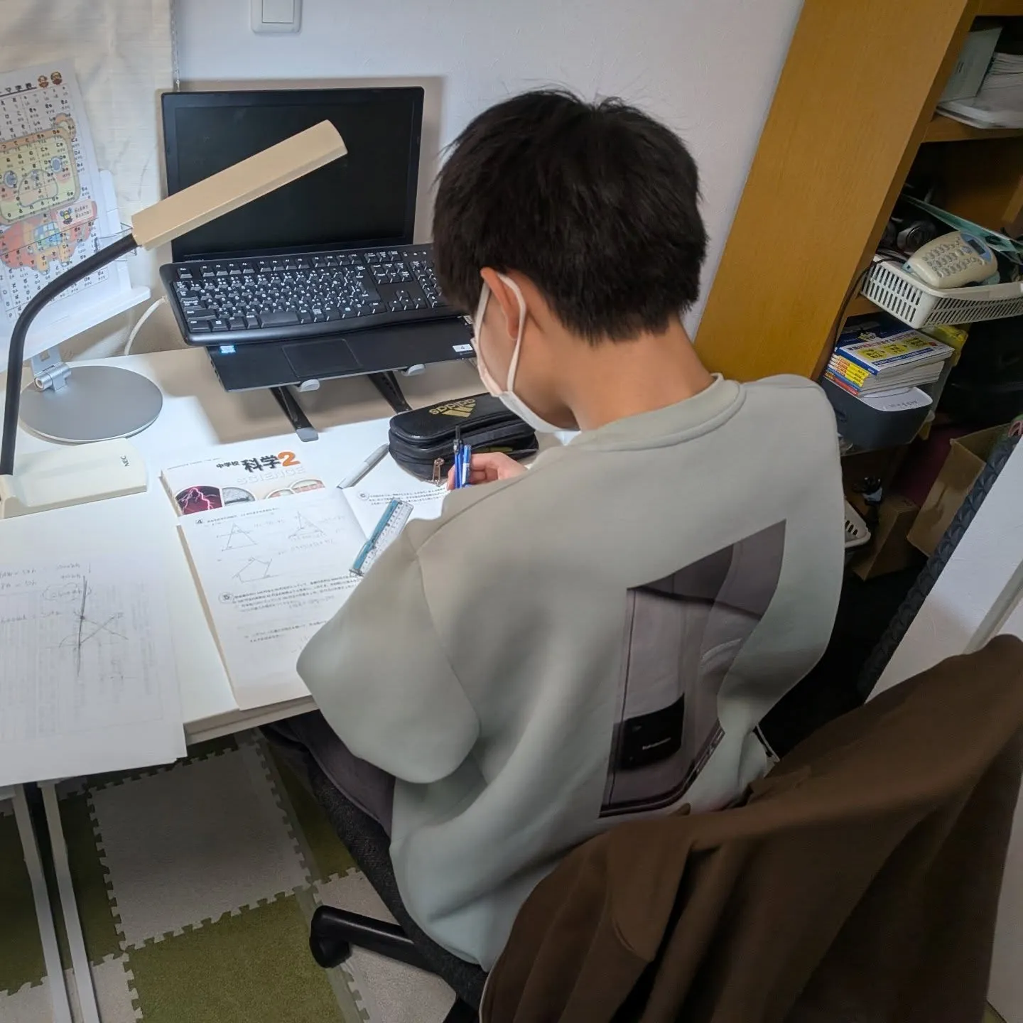 受験生来なかったら、なんかさみしい…木曜日17:20〜は学習...