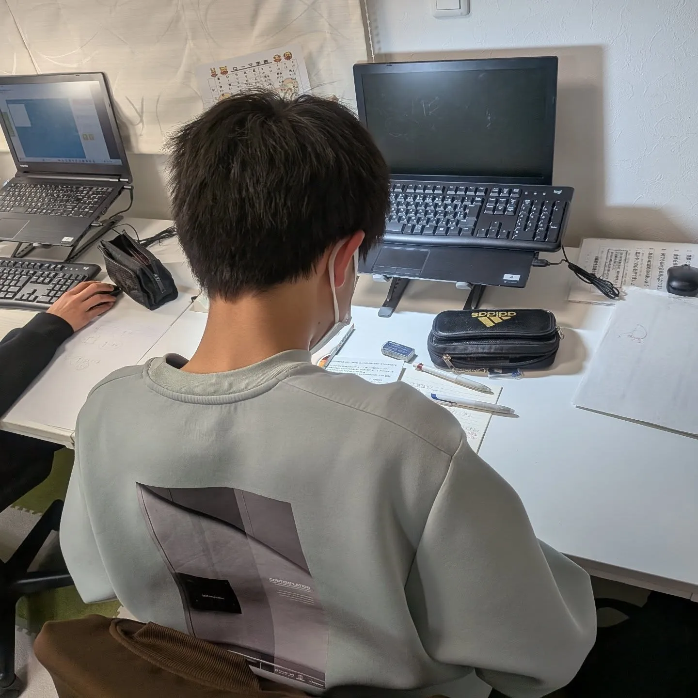 受験生来なかったら、なんかさみしい…木曜日17:20〜は学習...