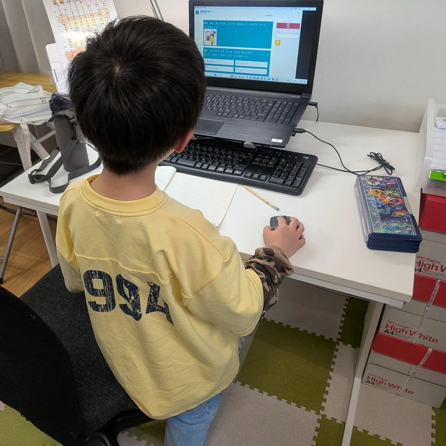 3月最後の学習教室