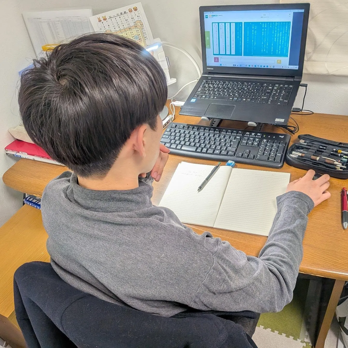 新学年の学習、続々とスタート！