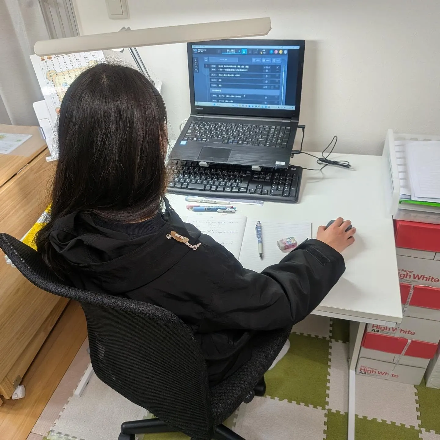 学習、本格始動！