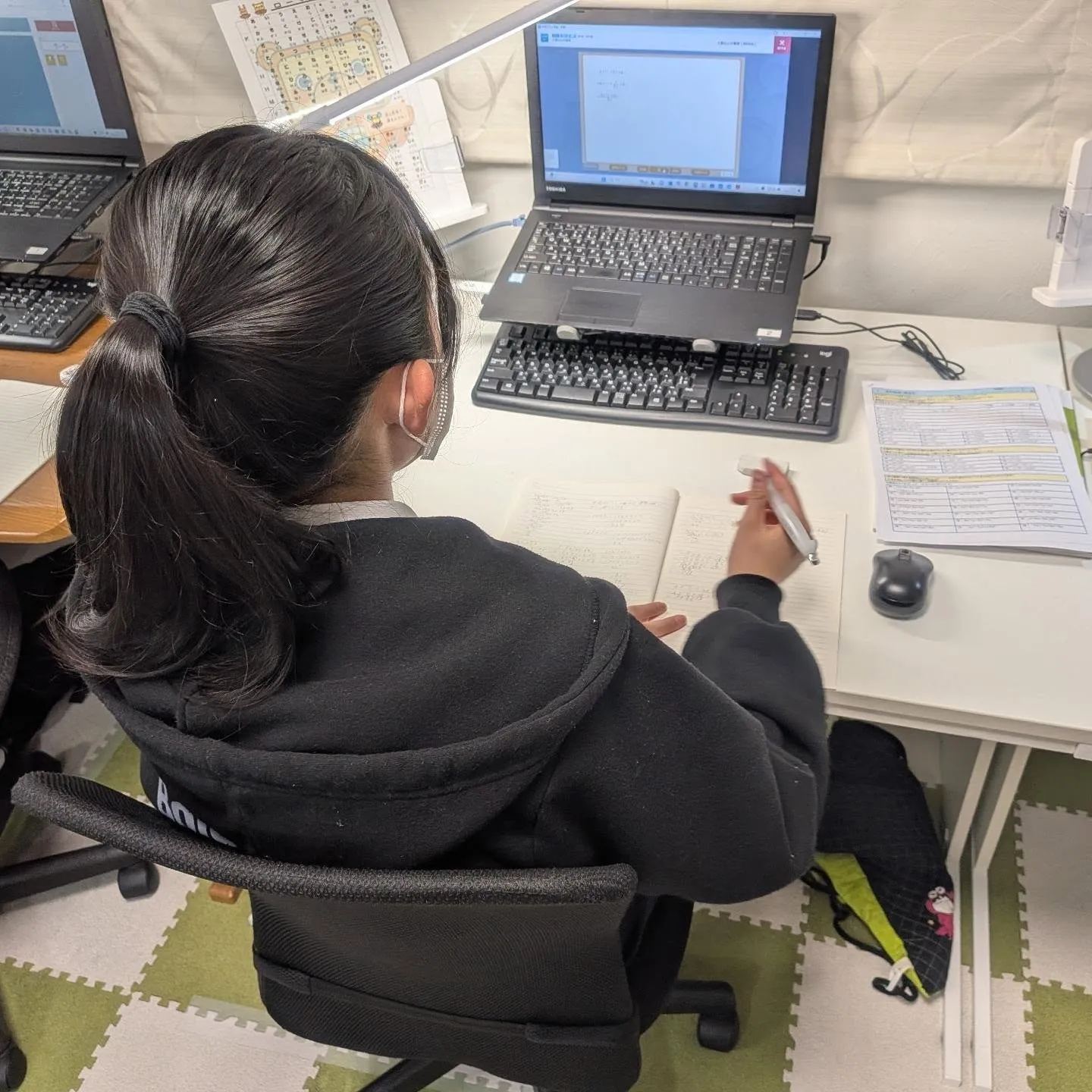 1ヶ月後は中環テスト直前!