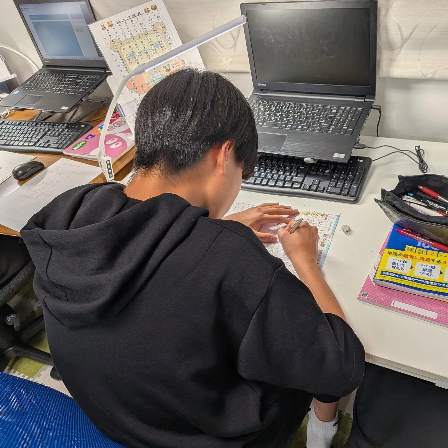 川中中は中間テスト範囲発表！