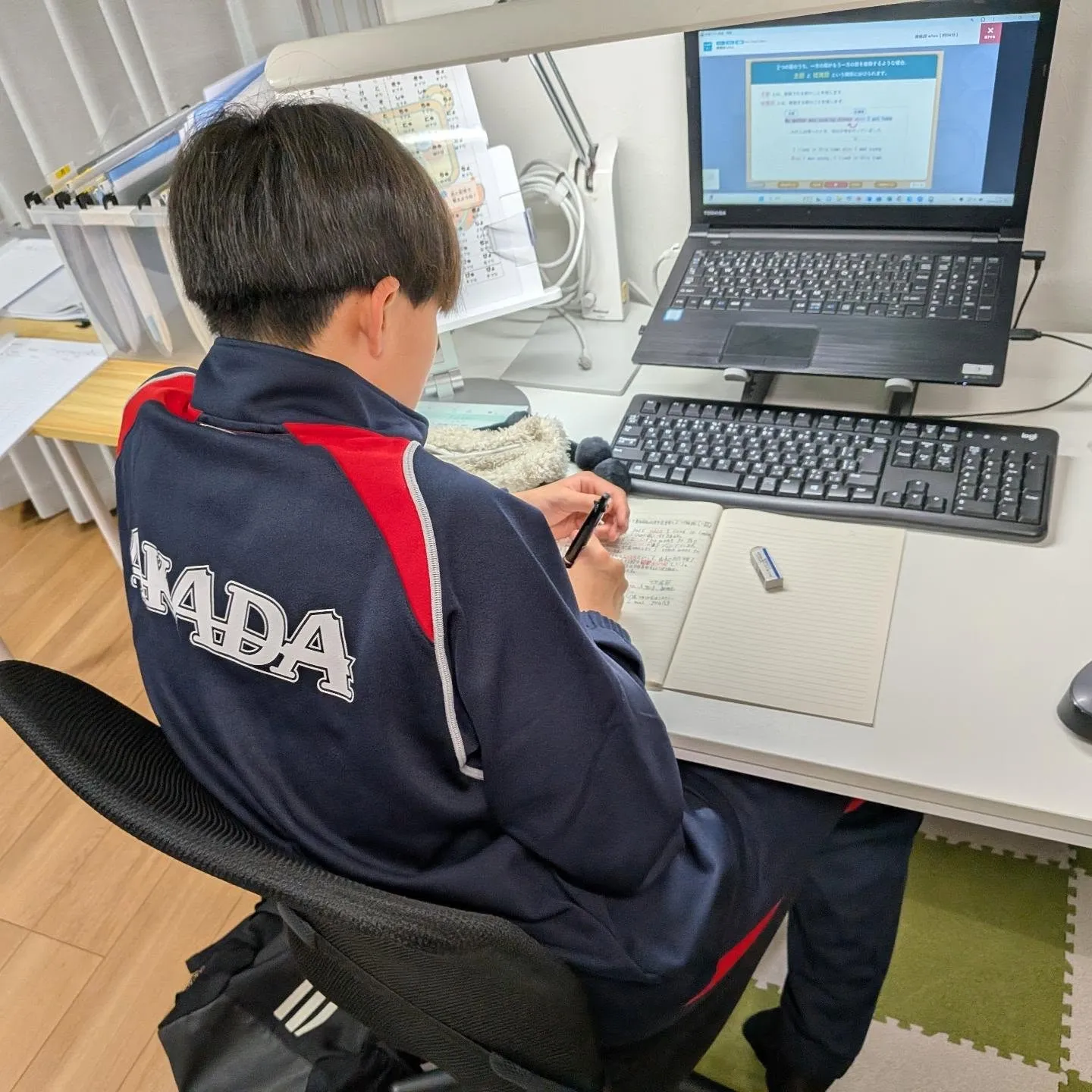 川中中は中間テスト範囲発表！