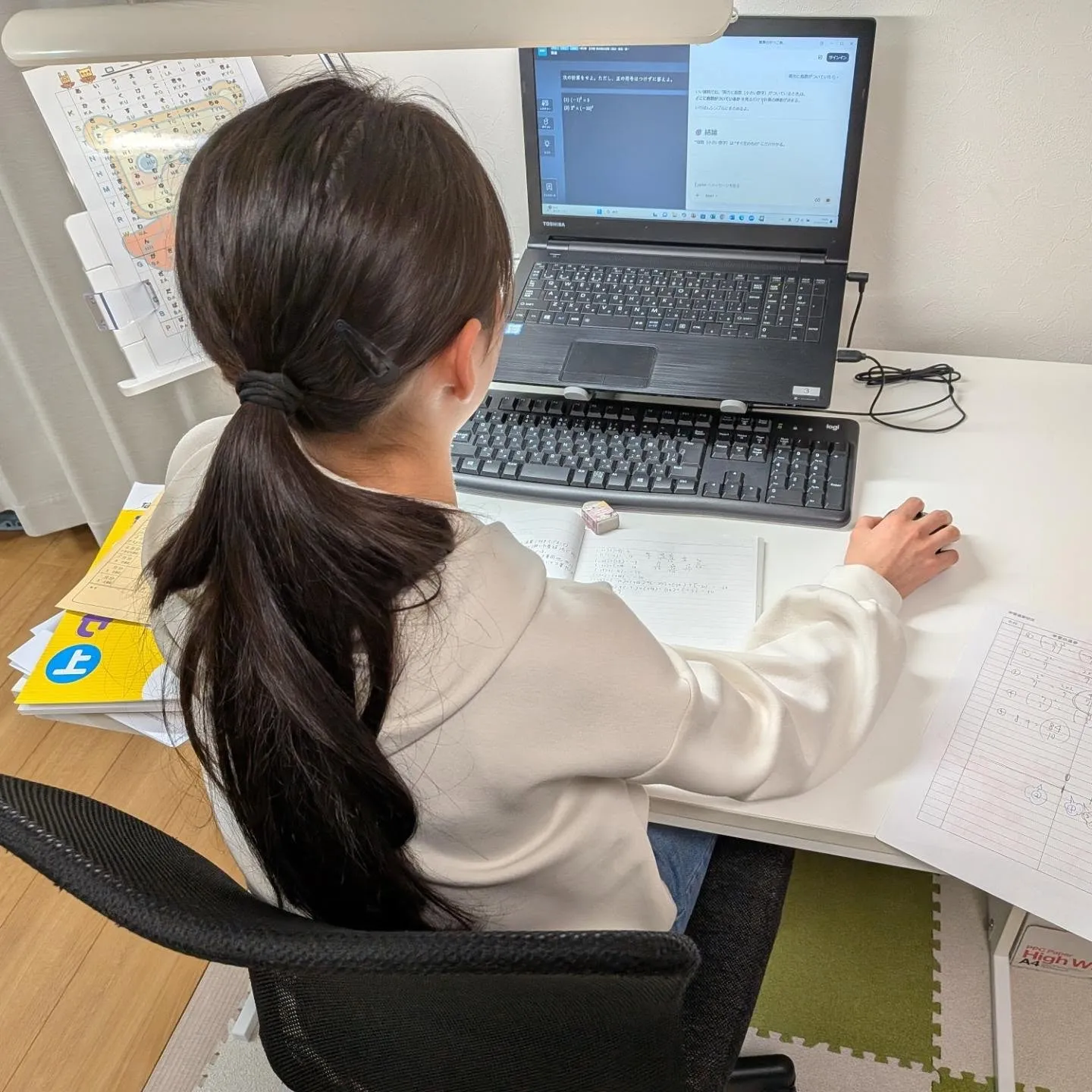 中間テストの結果が出始めました！