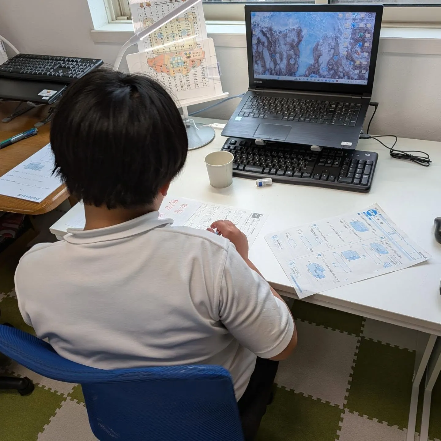 新たに中2さん、ご入会・学習スタート