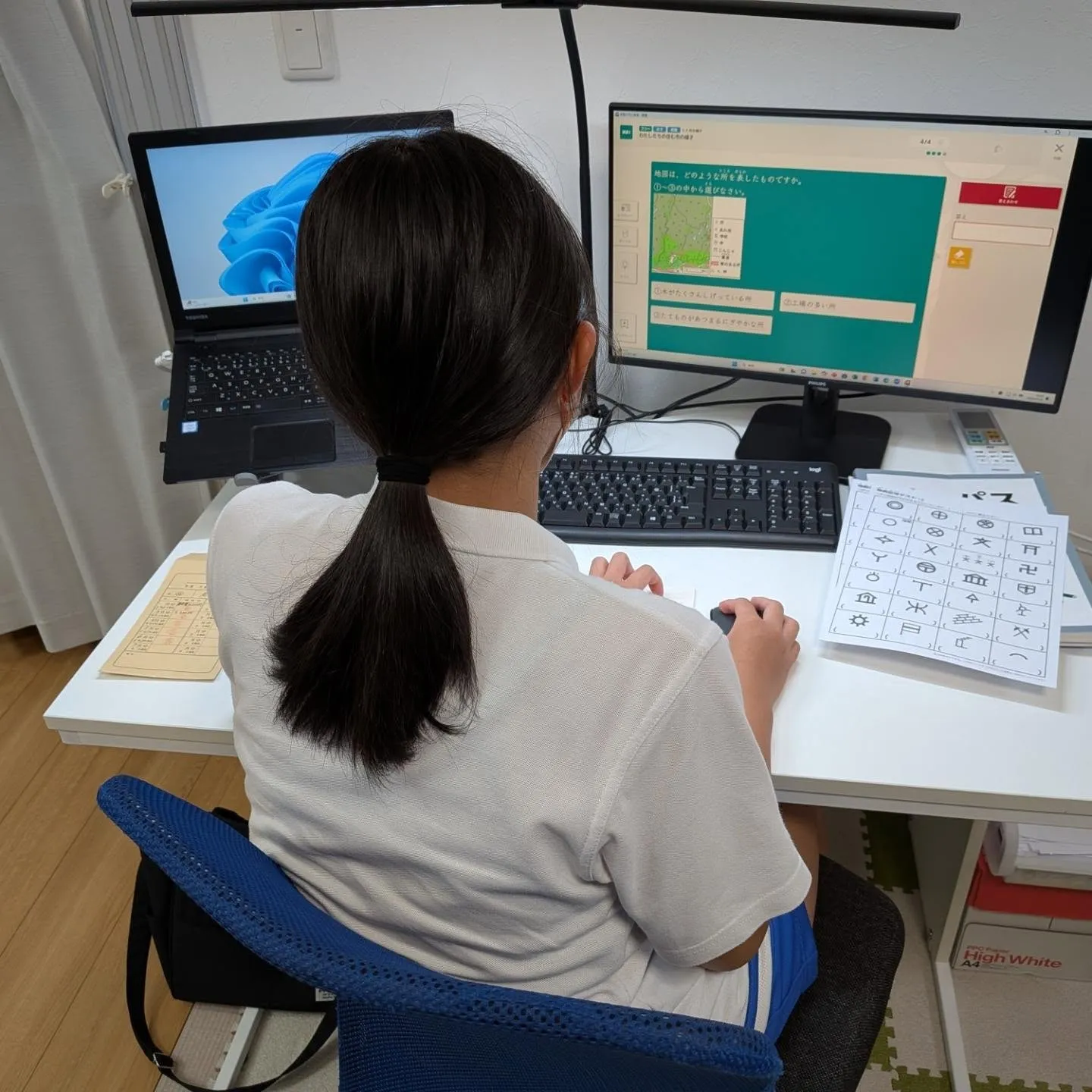 引き続き、期末テストの解き直しは丁寧に