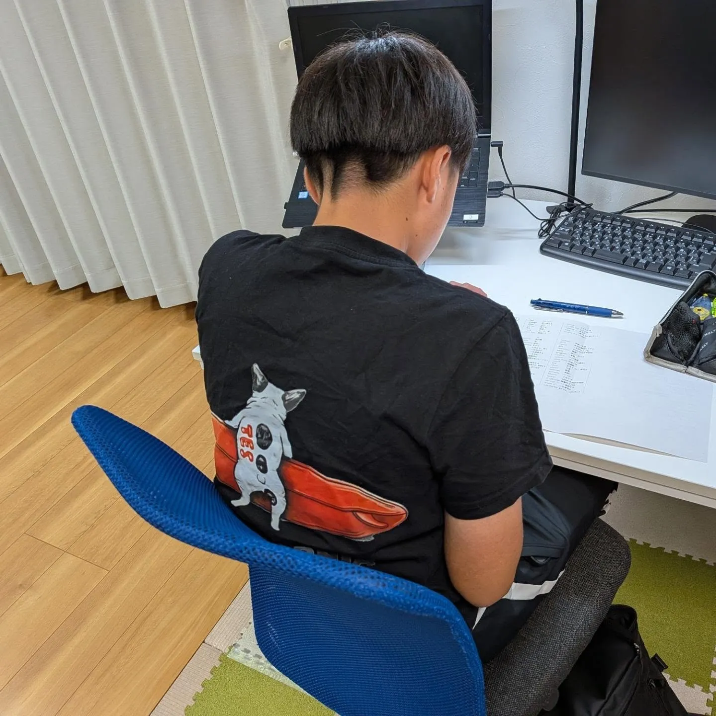 引き続き、期末テストの解き直しは丁寧に