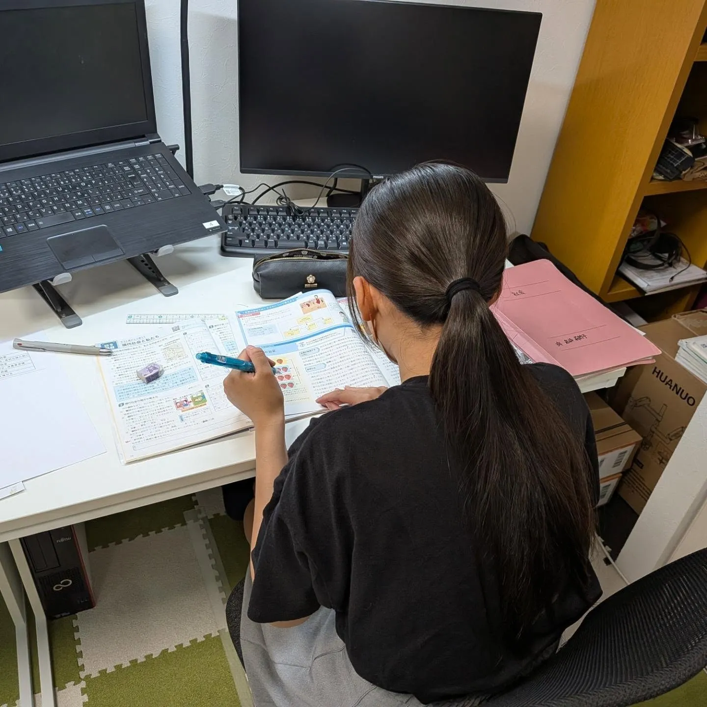 引き続き、期末テストの解き直しは丁寧に