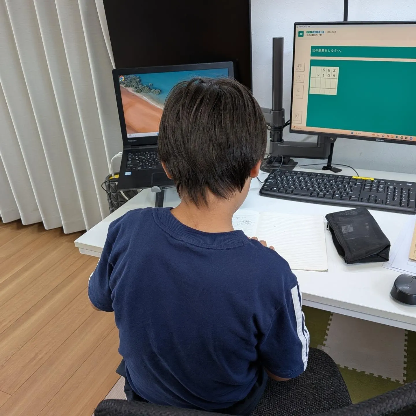 保護者の方々との情報交換で考え深まる