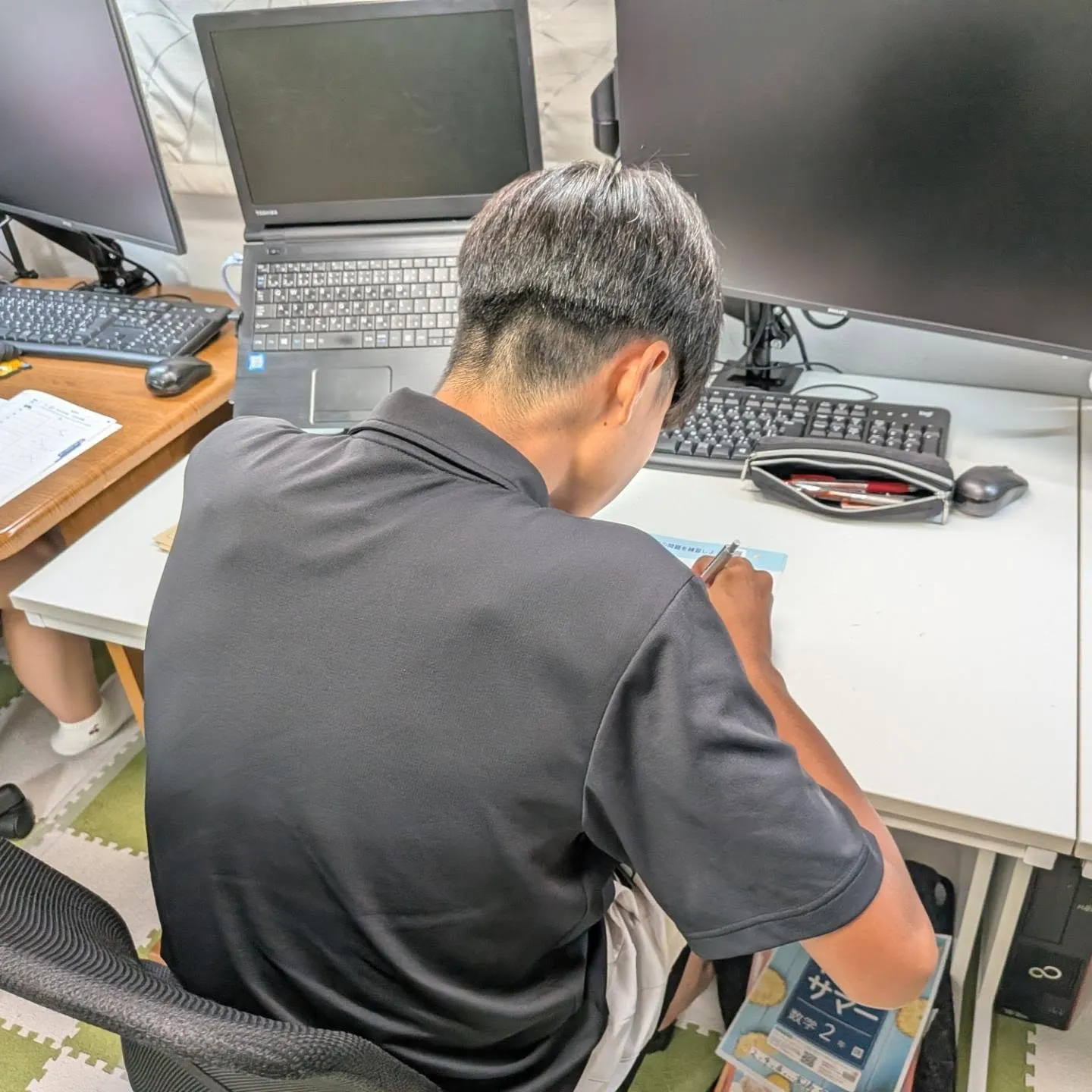 保護者の方々との情報交換で考え深まる