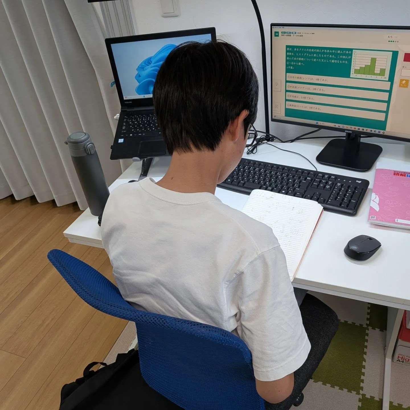 保護者の方々との情報交換で考え深まる