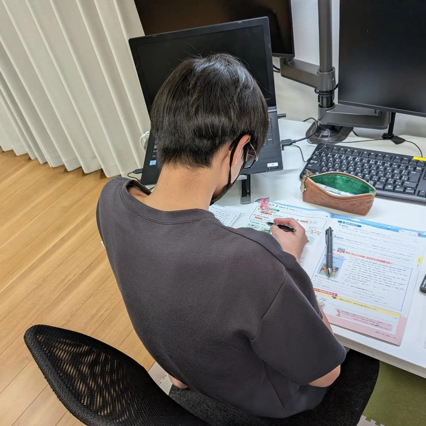 保護者の方々との情報交換で考え深まる