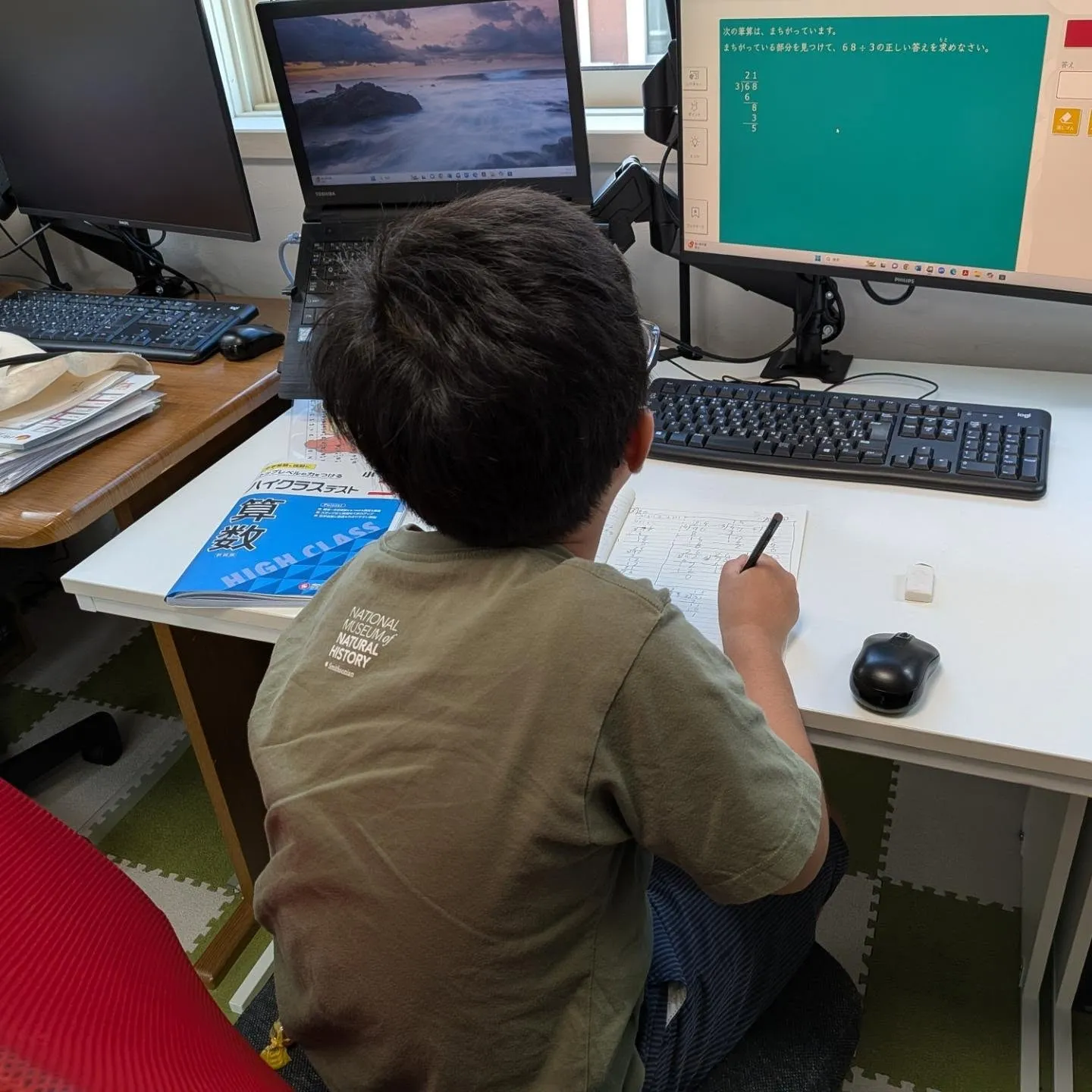 テスト前長時間力を尽くせ！！