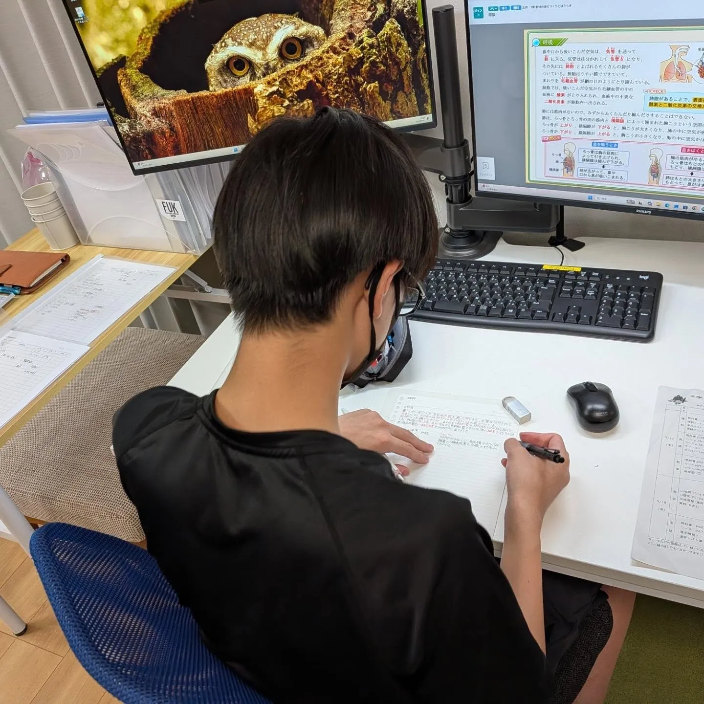 少しずつ始まるテストに向けた学習