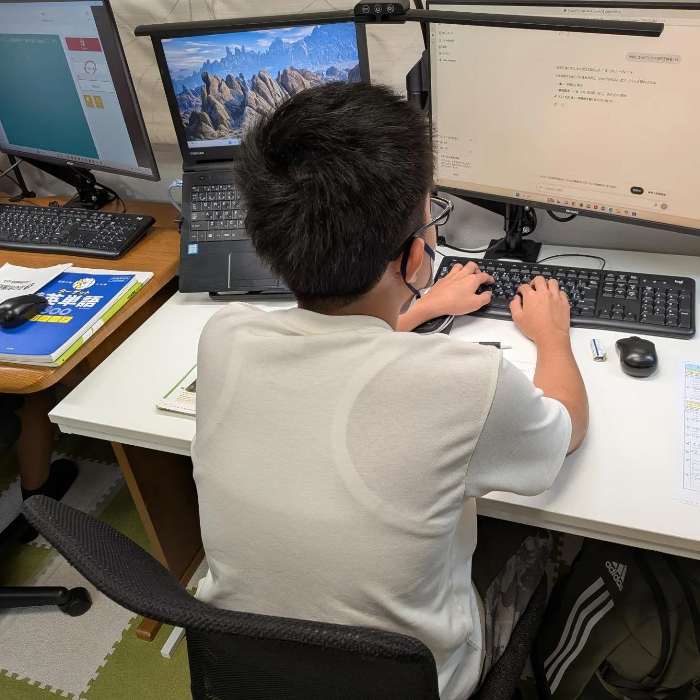 少しずつ始まるテストに向けた学習