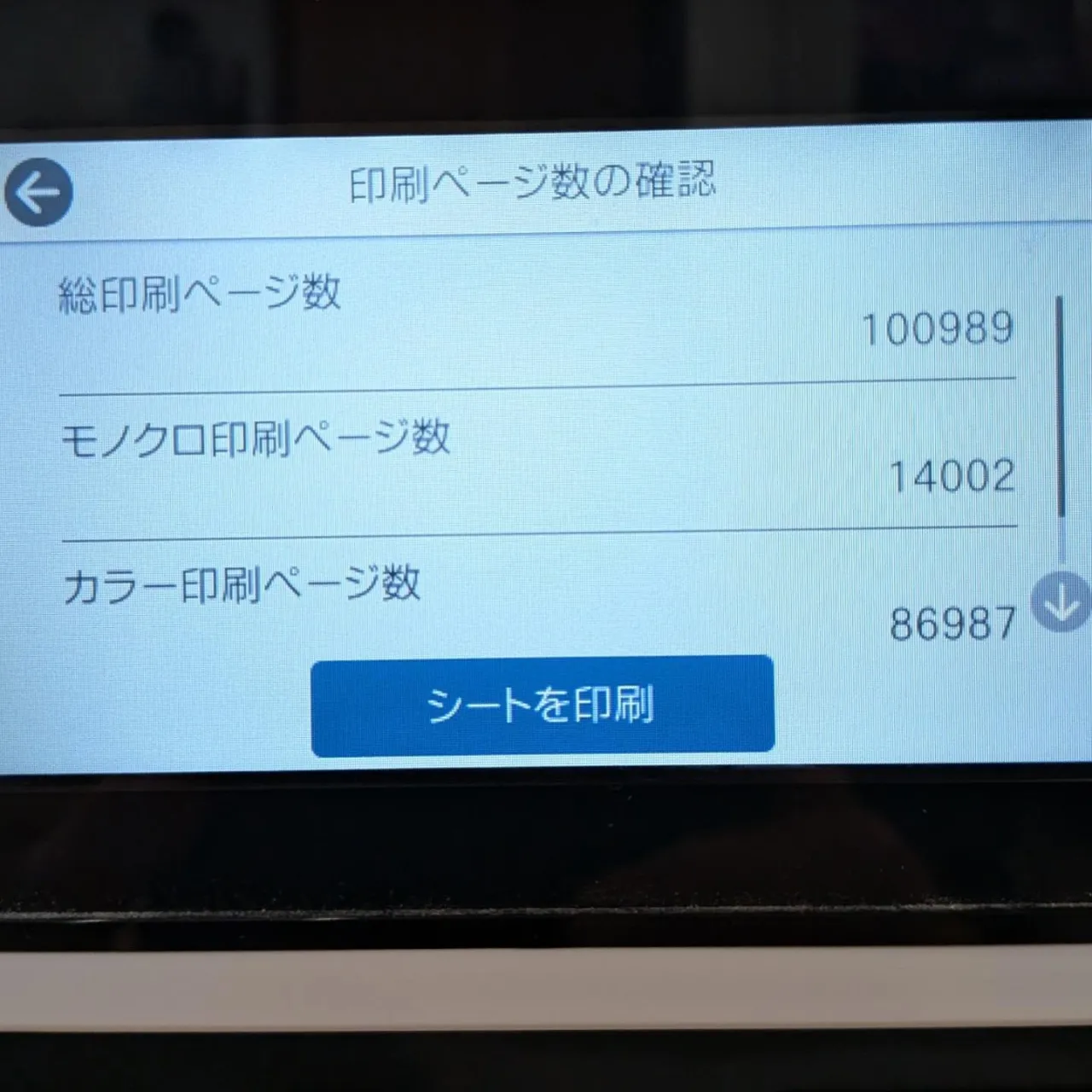 よく働きました、プリンター🙏